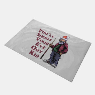 Schmeißen Sie Ihr Auge aus Fußmatte