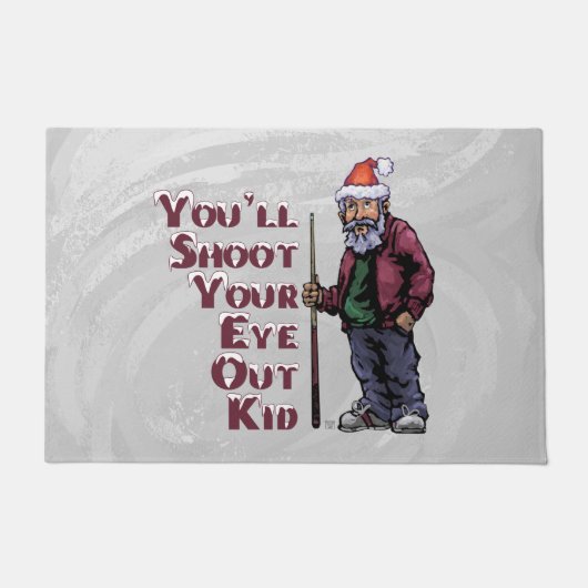 Schmeißen Sie Ihr Auge aus Fußmatte (Vorderseite)