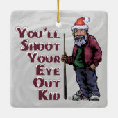 Schmeißen Sie Ihr Auge aus Keramikornament (Rückseite)