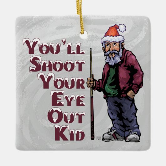 Schmeißen Sie Ihr Auge aus Keramikornament (Vorderseite)