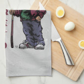 Schmeißen Sie Ihr Auge aus Küchentuch (Viertel Falte)