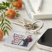 Schmeißen Sie Ihr Auge aus Schlüsselanhänger (Vorderseite rechts)