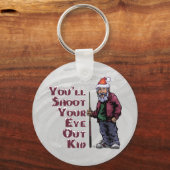 Schmeißen Sie Ihr Auge aus Schlüsselanhänger (Vorderseite)