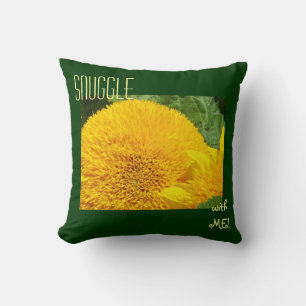 Schmeißen Sie mit mir! Kissen Gelbe Sonnenblumen w