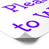 Schmeißen Sie sich an den Germ Busters - waschen S Poster (Ecke)