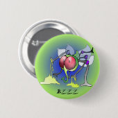 Schmeissfliege, Schmeißfliege, fly, flies, button (Vorne & Hinten)