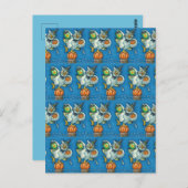 SCHMELLE MEINE HALLOWEEN MÜHE. POSTKARTE (Vorne/Hinten)