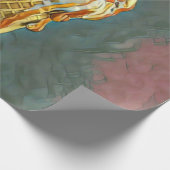 Schmelz-Schokoladeneis Geschenkpapier (Ecke)