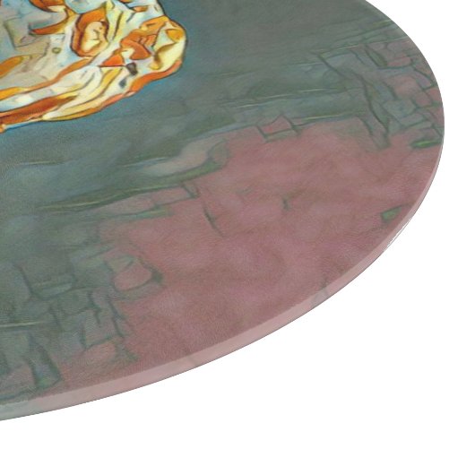 Schmelz-Schokoladeneis Schneidebrett (Ecke)