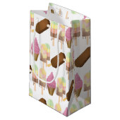 Schmelze Eiscreme Kleine Geschenktüte