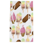 Schmelze Eiscreme Kleine Geschenktüte