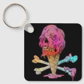 Schmelze Eiscreme Schlüsselanhänger (Vorderseite)