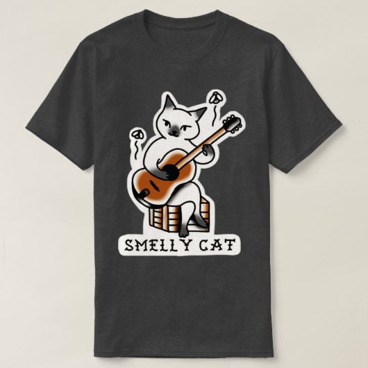 schmelze Katze T-Shirt (Design vorne)