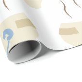 Schmelzen Geschenkpapier (Rolleneckpunkt)