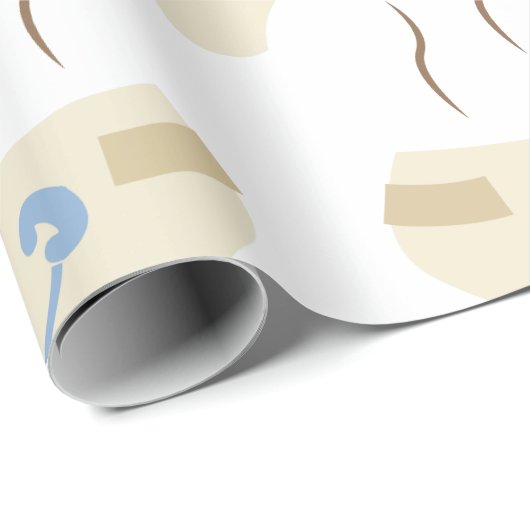 Schmelzen Geschenkpapier (Rolleneckpunkt)