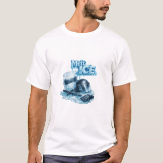 Schmelzen Sie ICE Politische Protestillustration T-Shirt