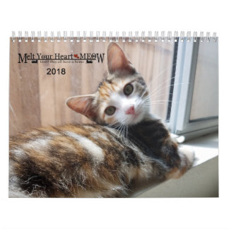Schmelzen Sie Ihr Herz - MEOW Kätzchen-Kalender Kalender
