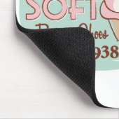 Schmelzen Sie "n-" Tropfenweiche Serve-Eiscreme Mousepad (Ecke)