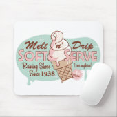 Schmelzen Sie "n-" Tropfenweiche Serve-Eiscreme Mousepad (Mit Mouse)
