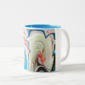 Schmelzen Zweifarbige Tasse (VorderseiteRechts)