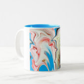 Schmelzen Zweifarbige Tasse (Vorderseite Links)