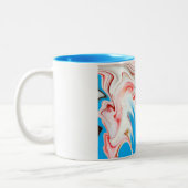 Schmelzen Zweifarbige Tasse (Links)