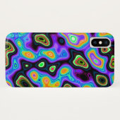 Schmelzende Farben Case-Mate iPhone Hülle (Rückseite (Horizontal))