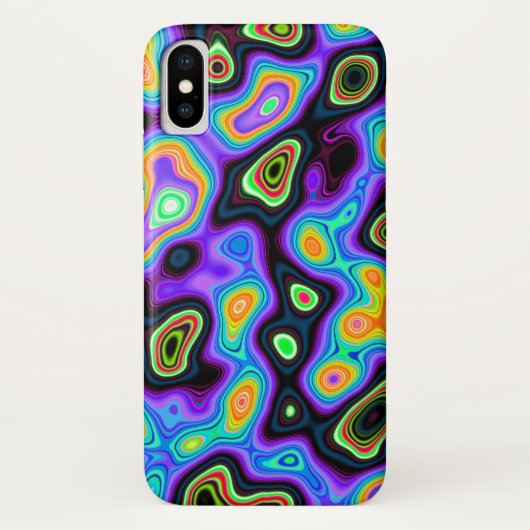 Schmelzende Farben Case-Mate iPhone Hülle (Rückseite)