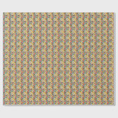 Schmelzende Freude – Eis-Pop-Art-Explosion Geschenkpapier (Flach)
