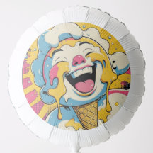 Schmelzende Freude – Eiscreme-Pop-Art-Explosion