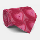 Schmelzende Herz-Krawatte Krawatte (Gerollt)