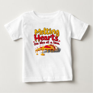 Schmelzende Herzen, eine Scheibe für einen T - Shi Baby T-shirt