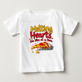 Schmelzende Herzen, eine Scheibe für einen T - Shi Baby T-shirt