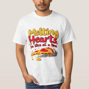 Schmelzende Herzen, eine Scheibe für einen T - Shi T-Shirt