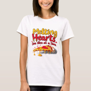 Schmelzende Herzen, eine Scheibe für einen T - Shi T-Shirt