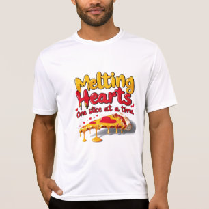 Schmelzende Herzen, eine Scheibe für einen T - Shi T-Shirt