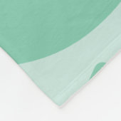 Schmelzende Minz-Eiscreme-Flanelldecke Fleecedecke (Ecke)
