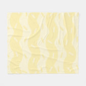 Schmelzende Vanilleeis-Fleece-Decke Fleecedecke (Vorderseite (Horizontal))
