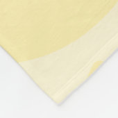 Schmelzende Vanilleeis-Fleece-Decke Fleecedecke (Ecke)