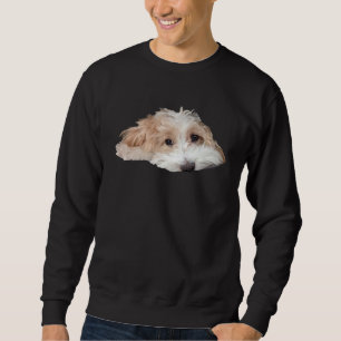 schmelzender Hund Sweatshirt