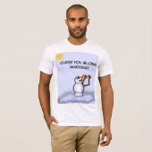 Schmelzender Snowman-T - Shirt (Vorne ganz)