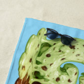 Schmelzendes Gelato Strandtuch (Beispiel)