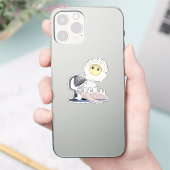 Schmelzendes Hac Aufkleber (Telefon)