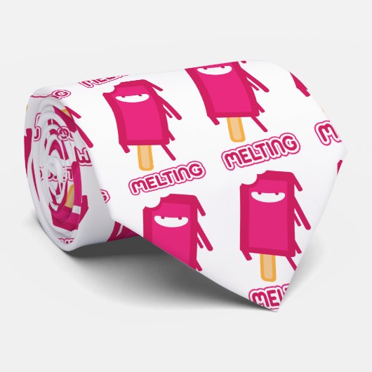 Schmelzendes Kawaii Krawatte (Gerollt)