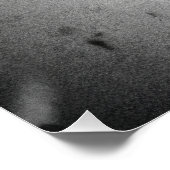 Schmelzendes Schattenmädchen Poster (Ecke)