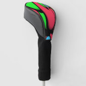 Schmelzfarben Golf Headcover (angewinkelt)