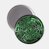 Schmelzgrüner Metallmagnet Magnet (Vorderseite/Rückseite)
