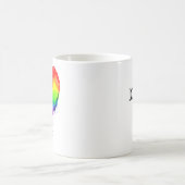 Schmelzherz | Liebe Liebe LGBTQIA+ Kaffeetasse (Mittel)
