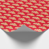 Schmelzkäse Pepperoni Pizza Packpapier (Ecke)