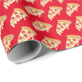 Schmelzkäse Pepperoni Pizza Packpapier (Rolleneckpunkt)